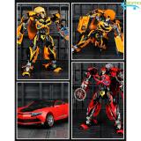 Robot ôtô biến hình Transformer cao 35cm - Bumble Bee 6699-5D