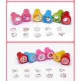 Set 10 con dấu mini màu sắc cho bé