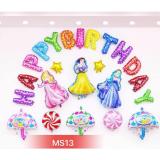 SET BÓNG TRANG TRÍ SINH NHẬT CÔNG CHÚA ELSA CHO BÉ (MS13)