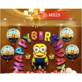 SET BÓNG TRANG TRÍ SINH NHẬT MINION CHO BÉ (MS25)