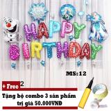 SET BÓNG TRANG TRÍ SINH NHẬT CÔNG CHÚA Elsa CHO BÉ (MS12)