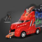 Set xe container chui đầu chở 12 xe con siêu xe