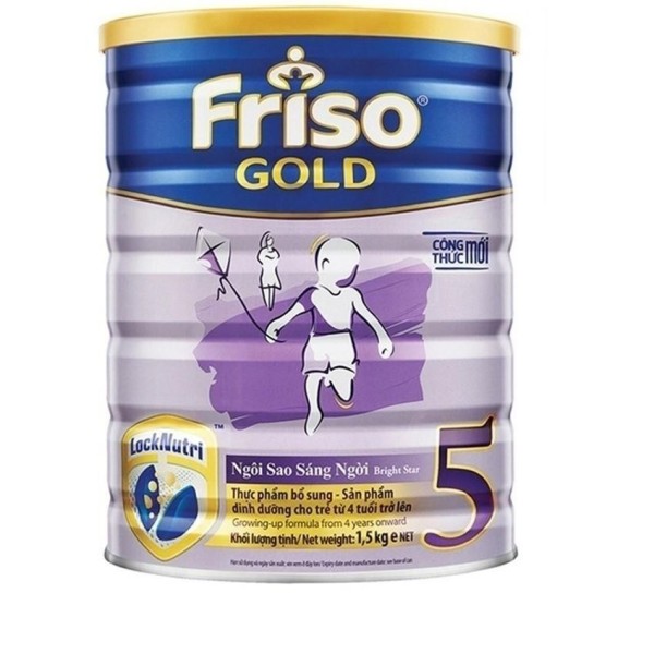 Giá bán Sữa bột Friso Gold 5 1500g