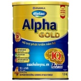 Sữa bột Vinamilk Dielac Alpha Gold 4 1.5kg (hộp thiếc)