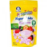 Sữa Chua Khô Gerber Graduates Yogurt Melts, Strawberry (DÂU)
