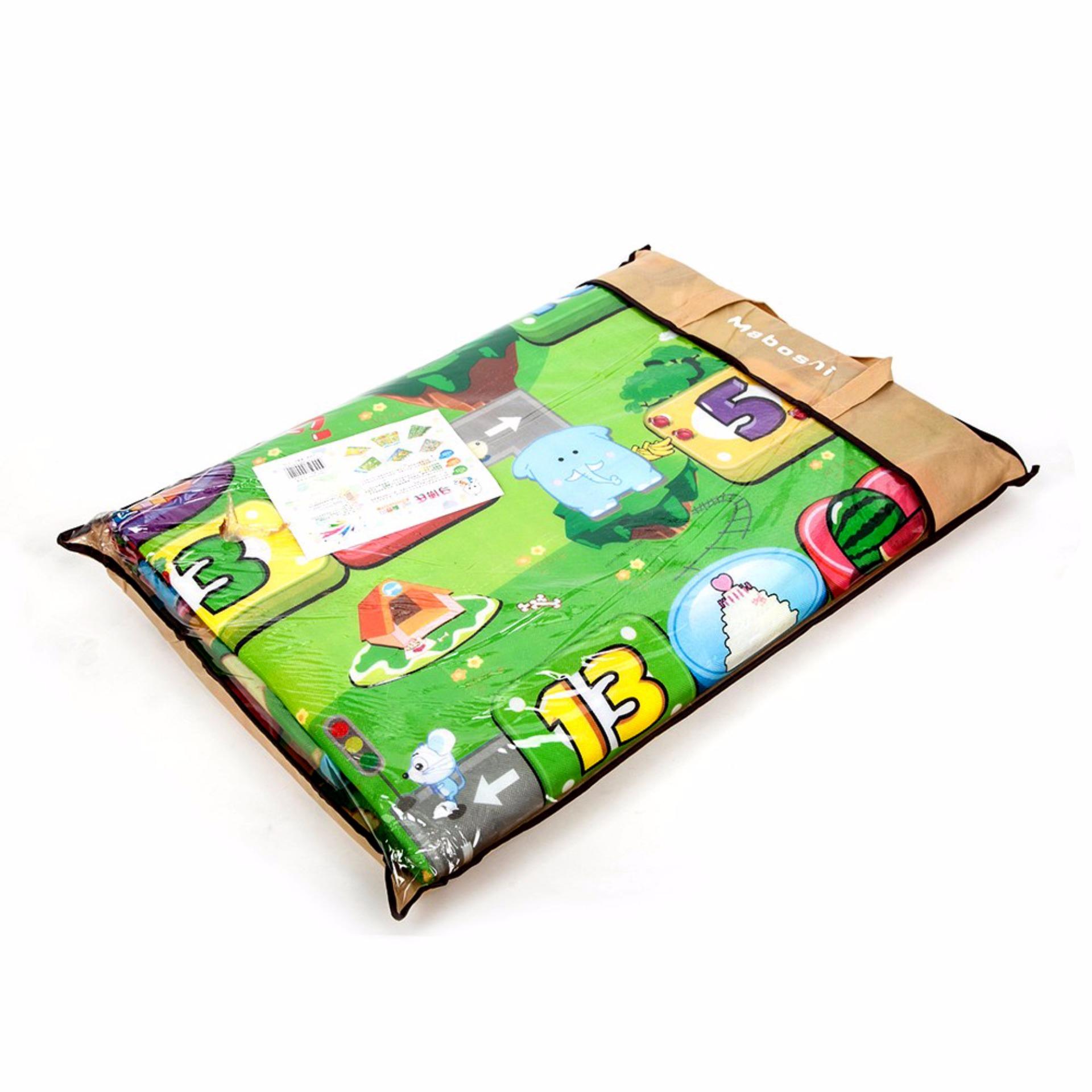 Thảm xốp chơi 2 mặt Maboshi 1.8 X 2.0 m