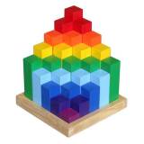 [HCM]Tháp Diamond bằng gỗ winwintoys 61142