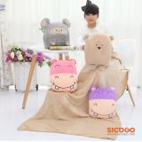 [HCM]Thú bông mền du lịch 3 trong 1 (160 x 100 cm) Sicogo