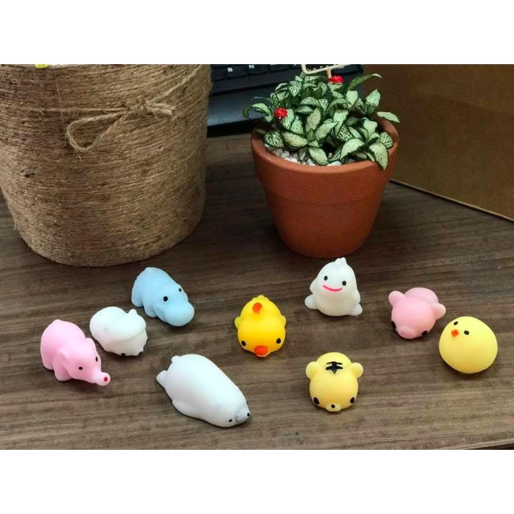 [HCM]Thú Mochi Squishy silion dẻo kute dể thương cao cấp