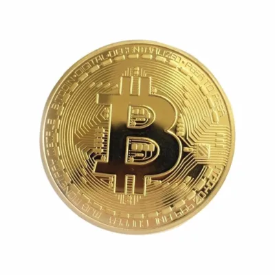 [HCM]Tiền Đồng Xu Bitcoin Mạ Vàng