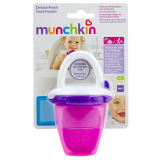 [HCM]Túi ăn chống hóc có nắp Munchkin 24183 (Đỏ)