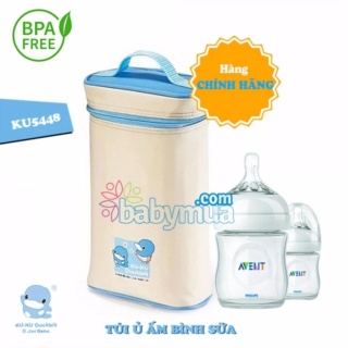 [HCM]Túi ủ ấm bình sữa 2 bình Kuku ku5448 thumbnail