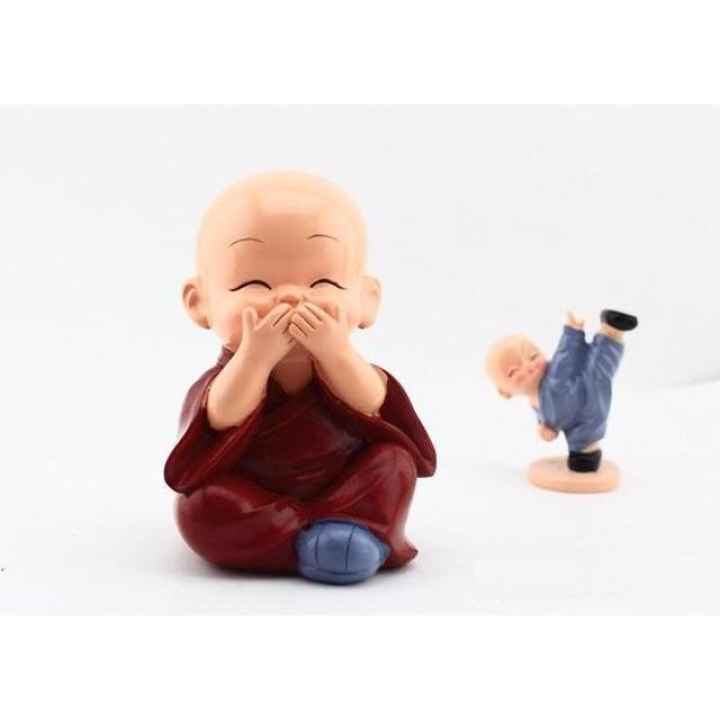 Tượng Tứ Không Với 4 Sắc Màu Ngộ Nghĩnh