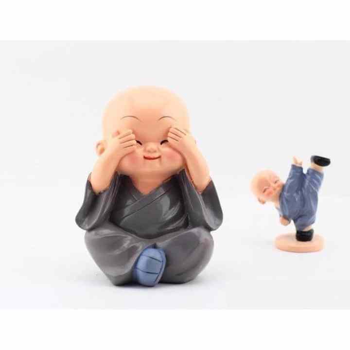Tượng Tứ Không Với 4 Sắc Màu Ngộ Nghĩnh