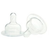 [HCM]Ty bình sữa Dr Brown cổ rộng silicone đủ size 2 cái / vỉ