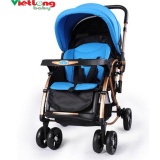 Xe đẩy bập bênh 2 chiều cho trẻ em Baobaohao C3 (Đen phối xanh)