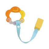 [HCM]Xúc xắc gặm nướu tròn có dây đeo (cam) Richell
