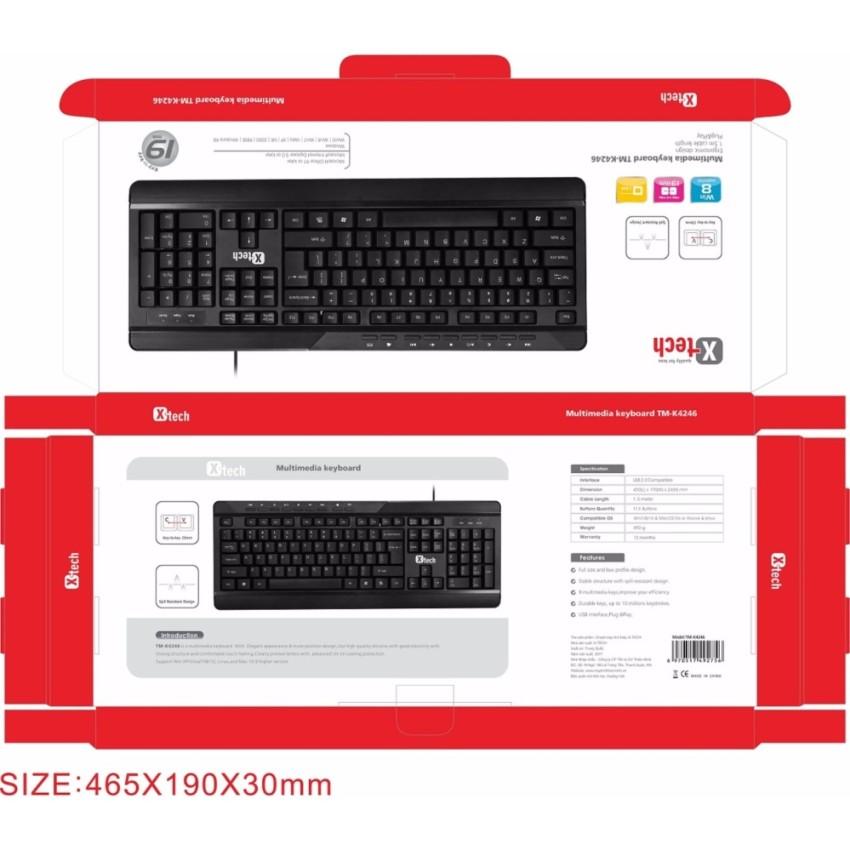 bàn phím có dây văn phòng Xtech