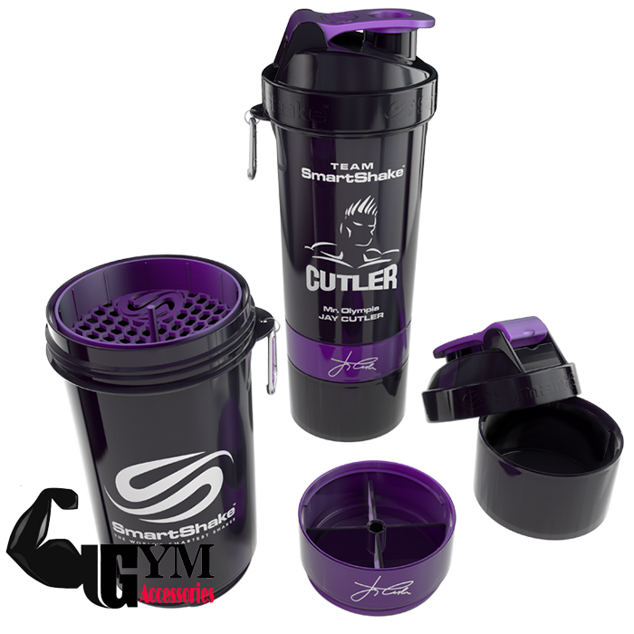 Bình nước thể thao 3 ngăn Smart Shake Signature