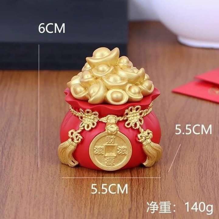 Hũ đựng muối gạo tài lộc, hũ muối gạo thần tài, hũ gạo thần tài, thờ cúng