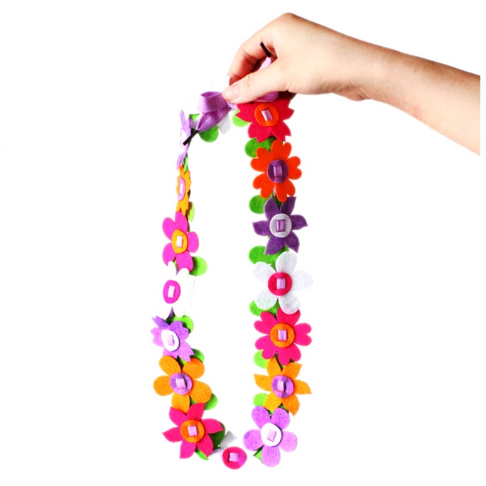 Vòng hoa đội đầu handmade cho bé