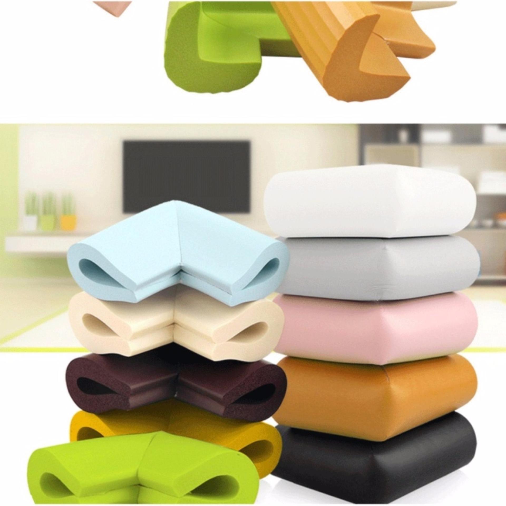 Combo 4 miếng xốp bịt góc bàn màu ngẫu nhiên