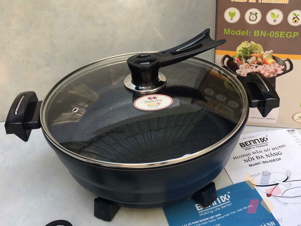 Nồi lẩu điện thân đúc Bennix -BN-05EGP