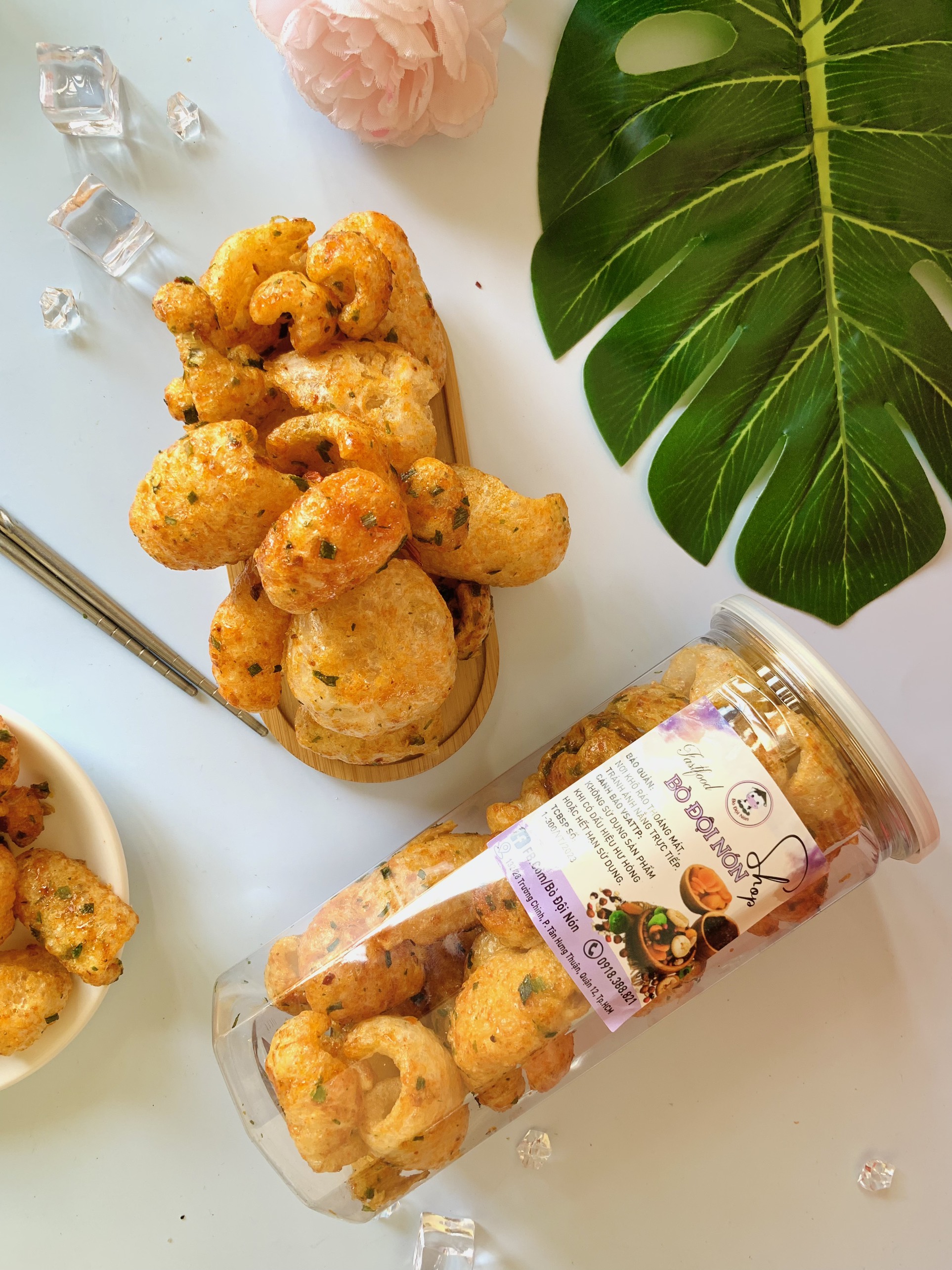 150g DA HEO SỐT MẮM HÀNH Bò Đội Nón