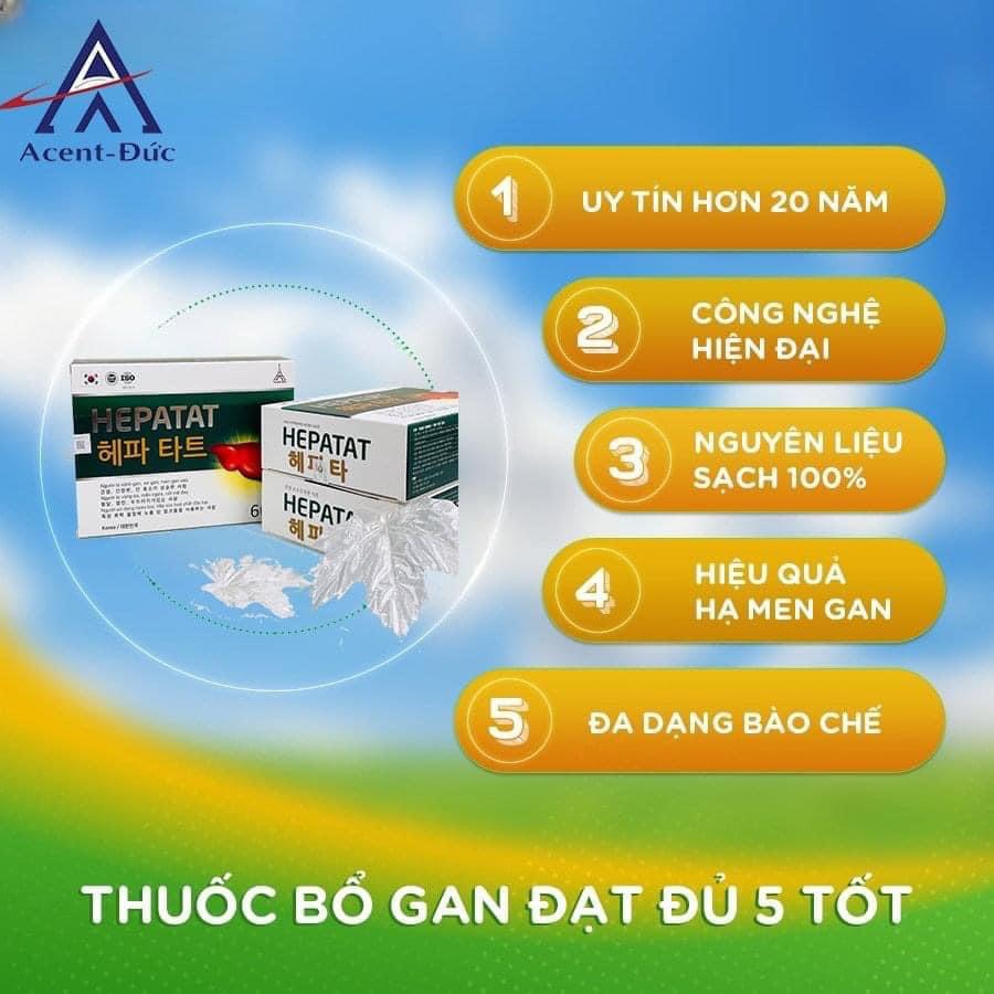Giải Độc Gan Hepatat hộp 60 viên