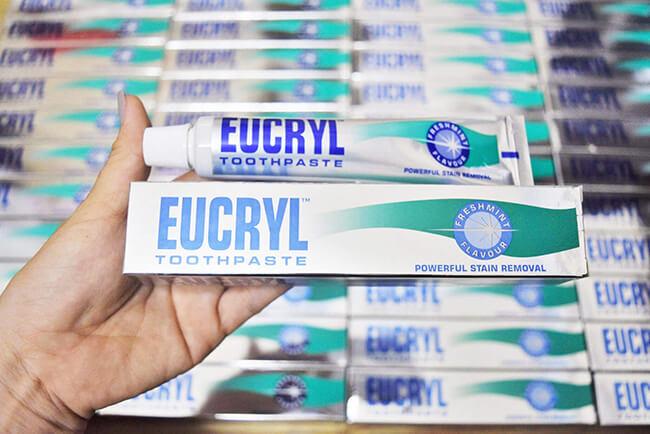 Kem Đánh Răng Tẩy Trắng Eucryl Toothpaste