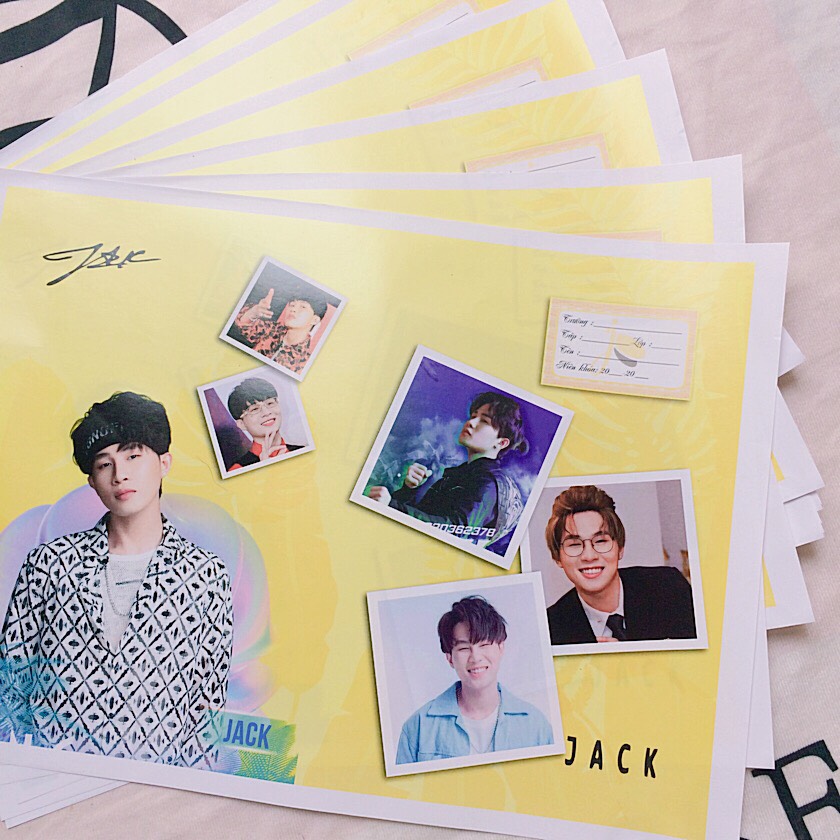 Bao Tập Jack J97, Bao Vở Phương Tuấn (Meomeo) - 1 xấp 10 tờ
