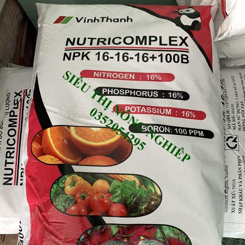 2KG NPK 16-16-16+100B -  NHẬP KHẨU NGA