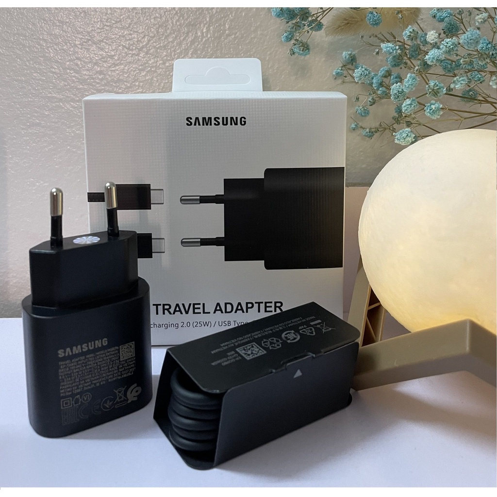 Bộ sạc nhanh sam sung 25w full box