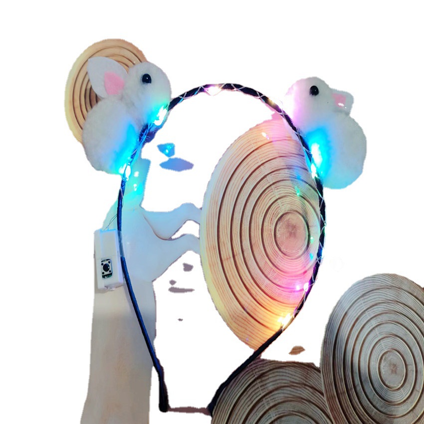 Cài tóc Tai thỏ phát sáng
