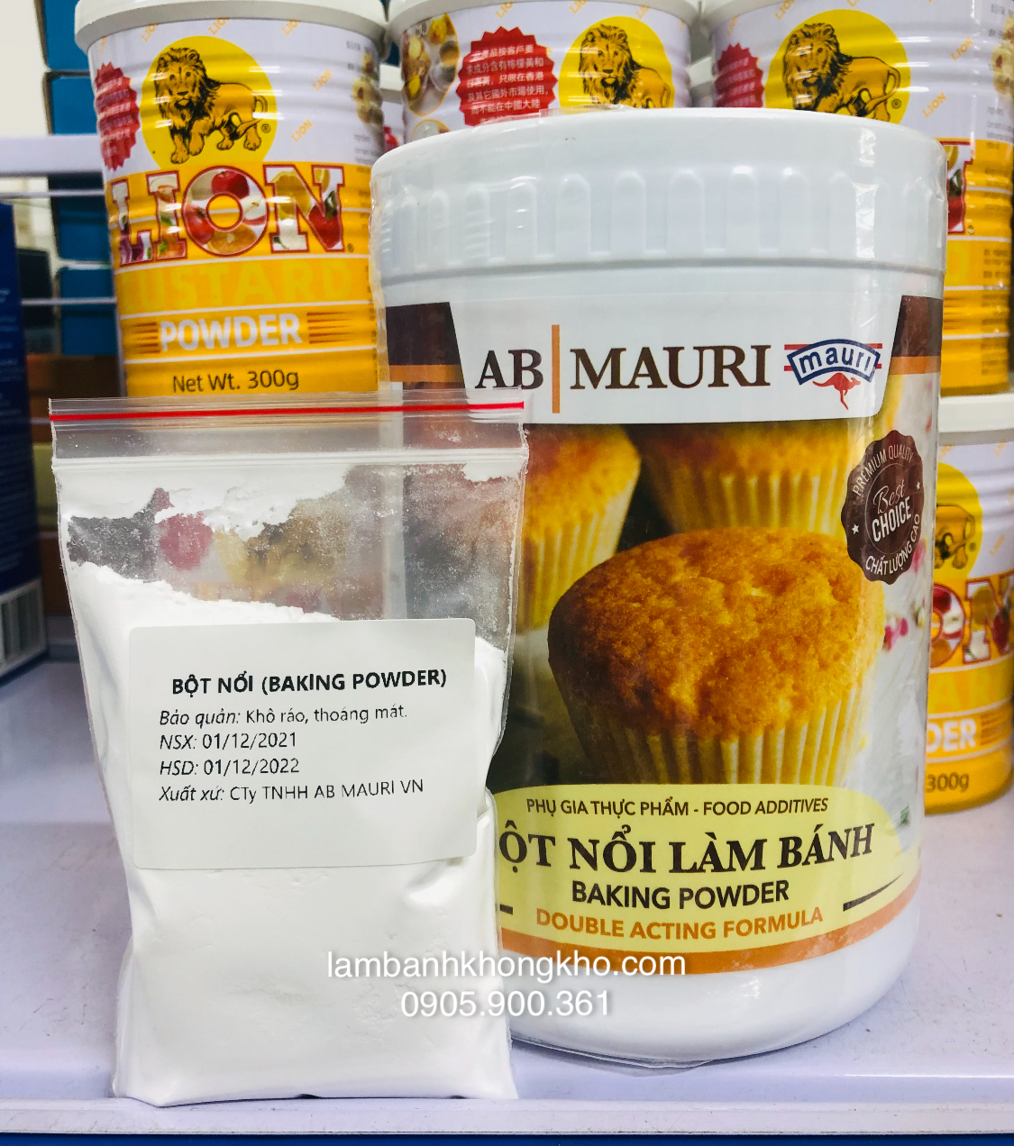 Bột nổi Baking Powder 100g