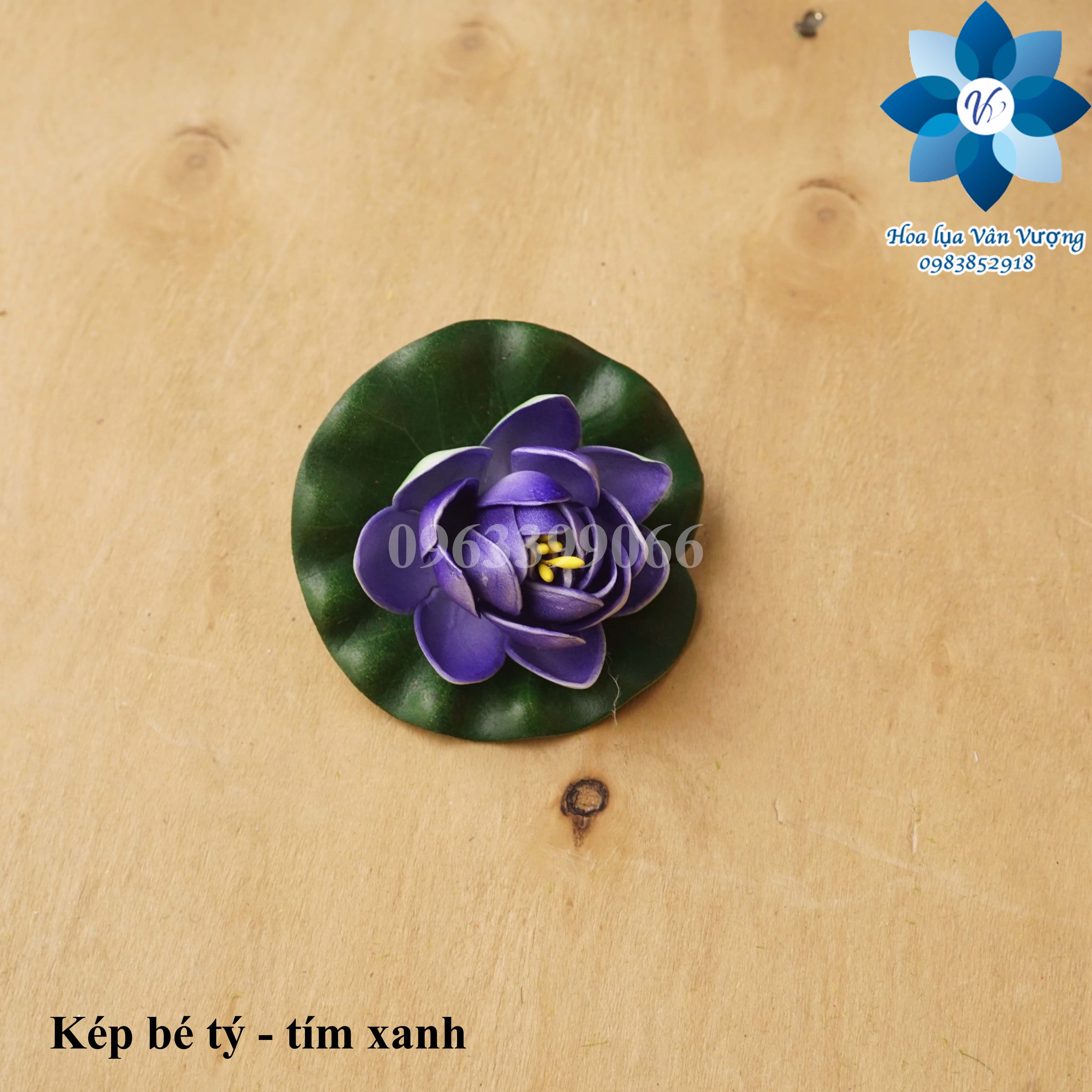 Hoa Giả, Hoa Sen Thả Nước 8cm