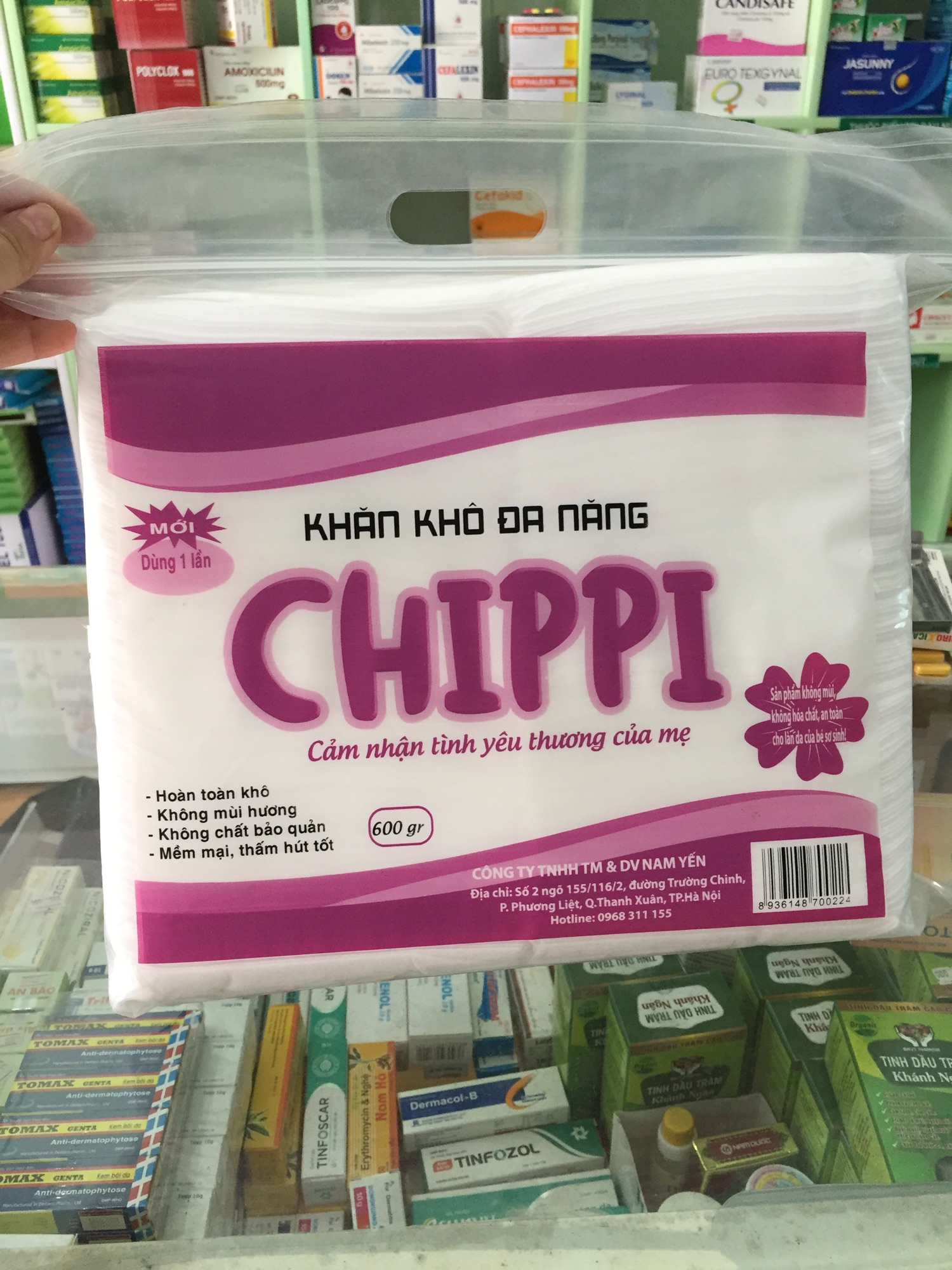Khăn khô đa năng babi love