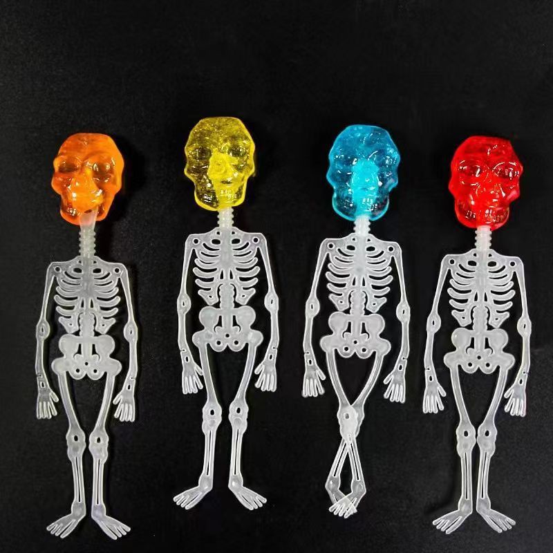 Kẹo mút bộ xương halloween vui nhộn 2022