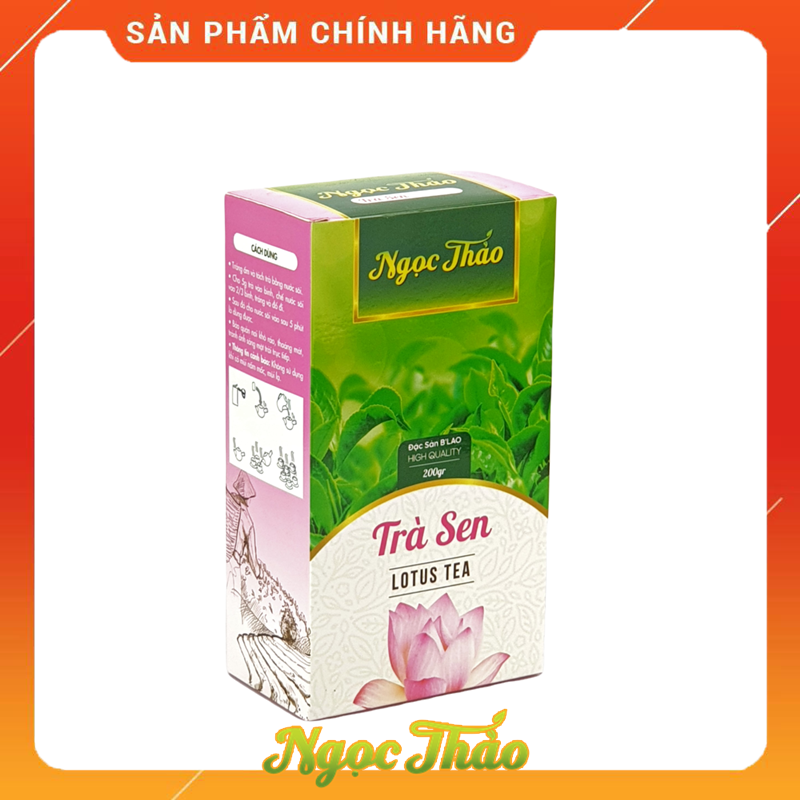 Hộp trà sen 200g (Mới) - Ngọc Thảo