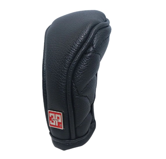 Bọc cần số da 3P cho xe Ô tô màu đen