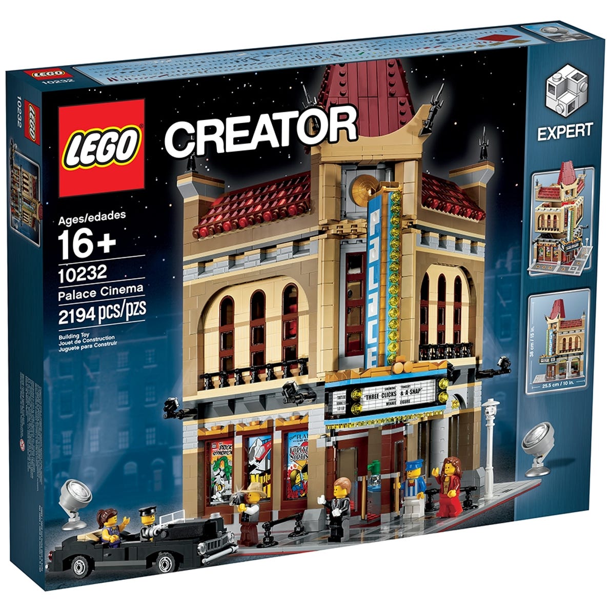[HAPPY BRICKS] LEGO  CREATOR EXPERT - 10232 - PALACE CINEMA - RẠP CHIẾU PHIM