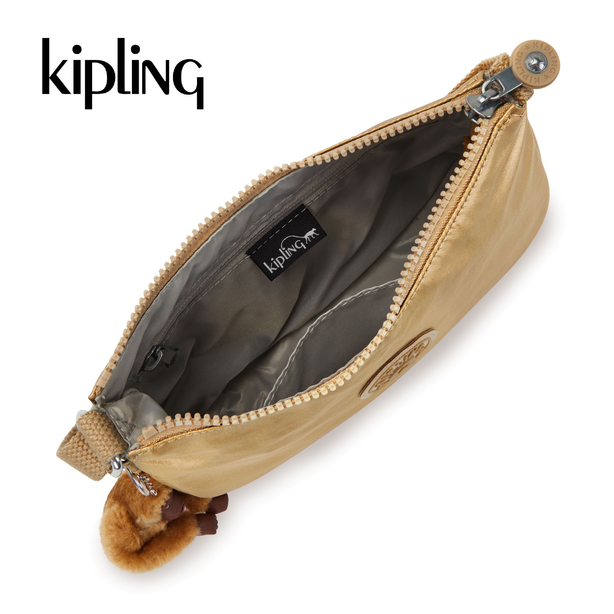 Kipling Túi Đeo Chéo CELESTE T Crossbody Bronze Metallic HUKI2085