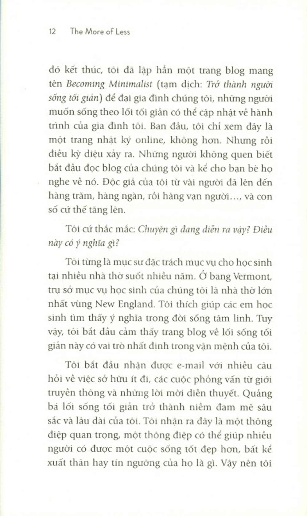 Sống Tối Giản