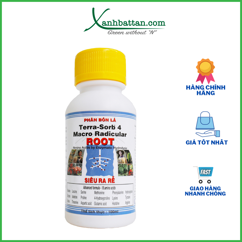 Kích Rễ Lan Terra Sorb 4 Root Chai 100 ml