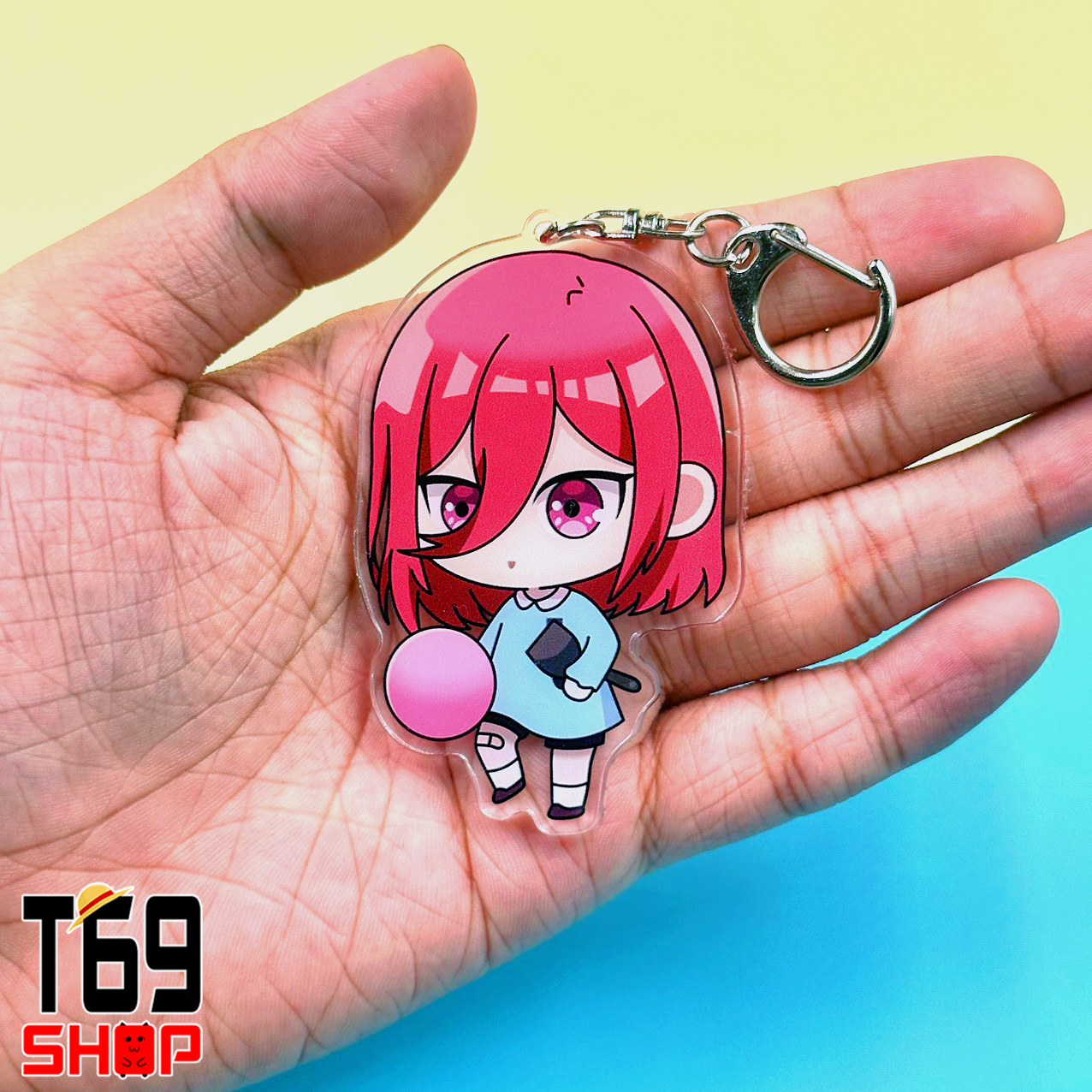 Móc khóa mica anime Blue Lock - Student ver (Loại cao cấp - Hình in ép giữa 2 mặt mica) [T69 Shop]