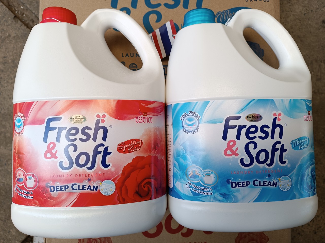 Nước giặt Fresh Soft 3.5L (hàng nhập khẩu chính hãng )