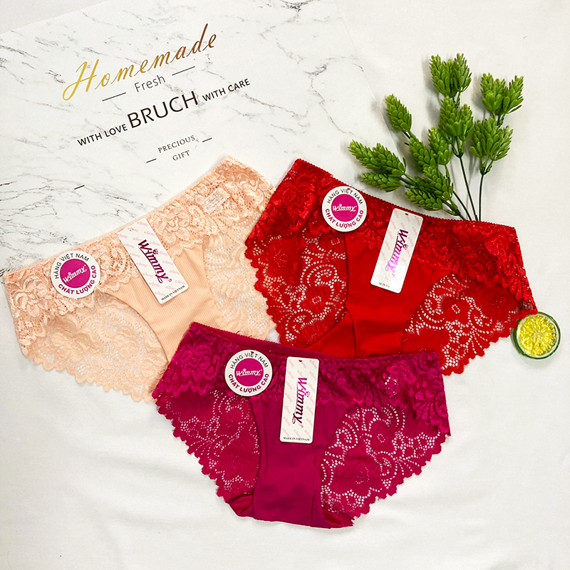 Panties female ordination lace back soft smooth-panties lace-QL111