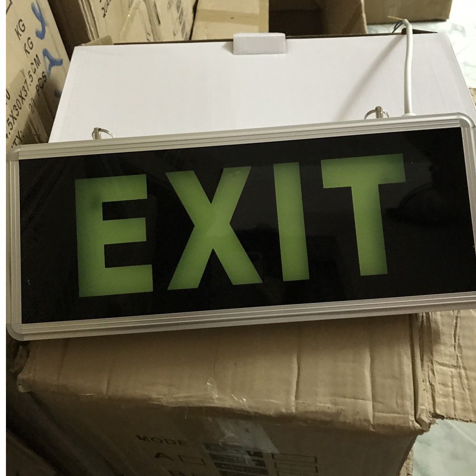 [Chính Hãng] Đèn EXIT lối thoát, LED 1 mặt, 2 mặt