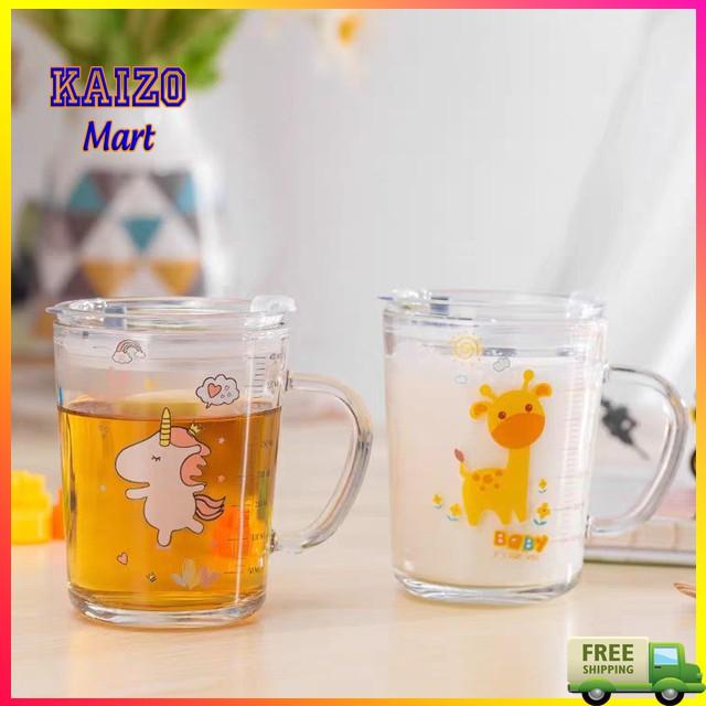 CỐC THỦY TINH YS CÓ CHIA VẠCH 400ML