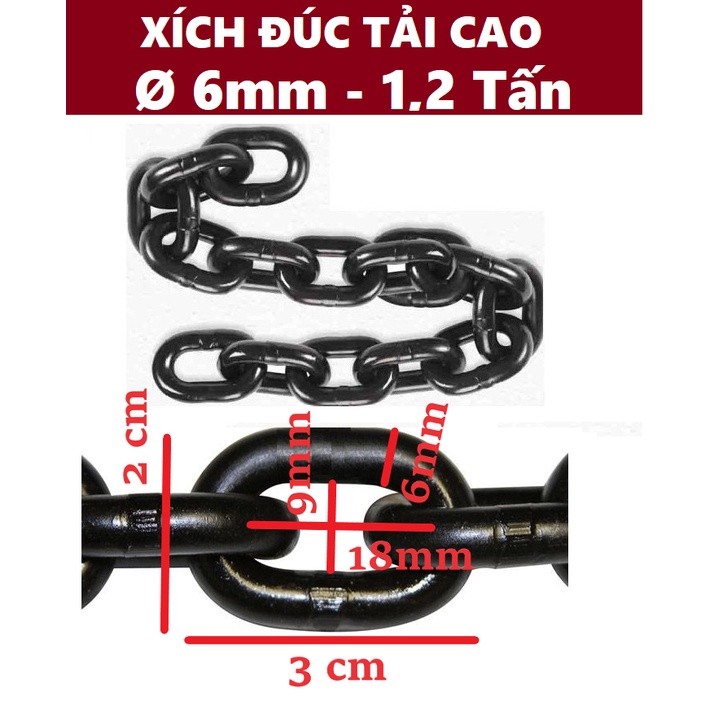 Dây xích cẩu hàng cáp thép thái bình vina